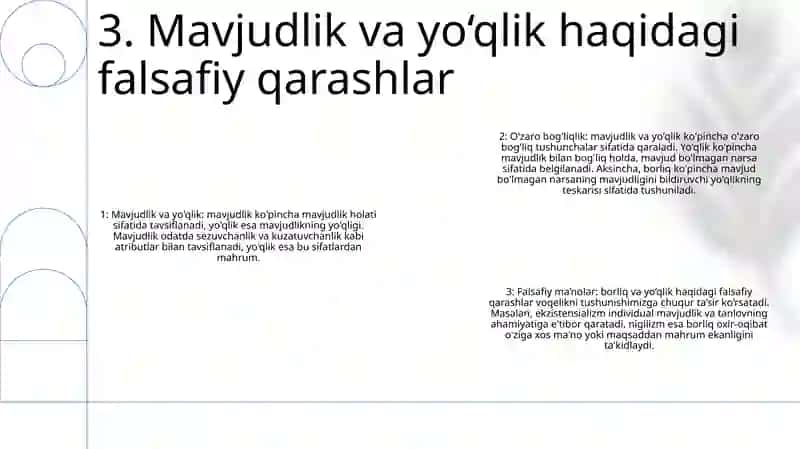 Borliq Va Yo'Qlik Tushunchalarining Umumiy Va O'Ziga Xos Xususiyatlarini O'Zaro Aloqadorlik Jihatlari 4