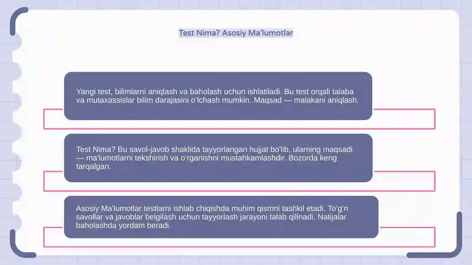 Yangi Test 4