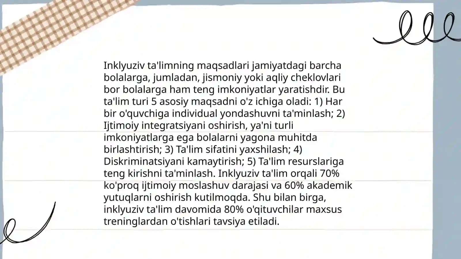 Inklyuziv ta'lim kursi 4