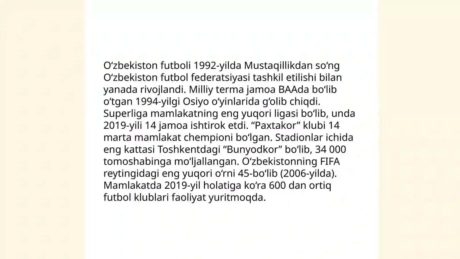 Futbolning tarixi 4