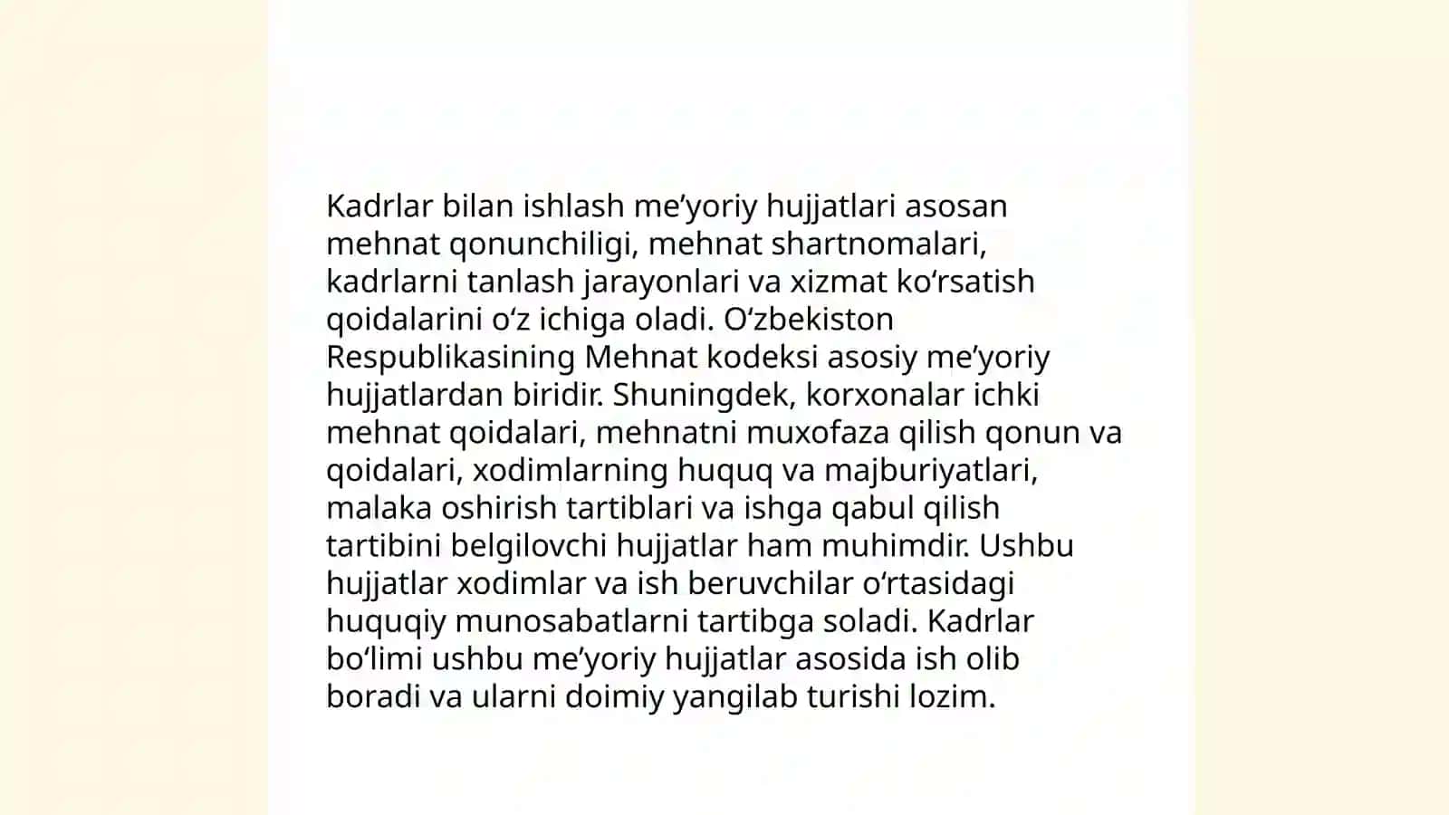 Ish yuritish qoidalari 4