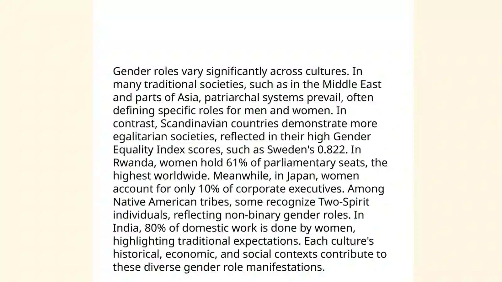 The role of society in different cultures 4
