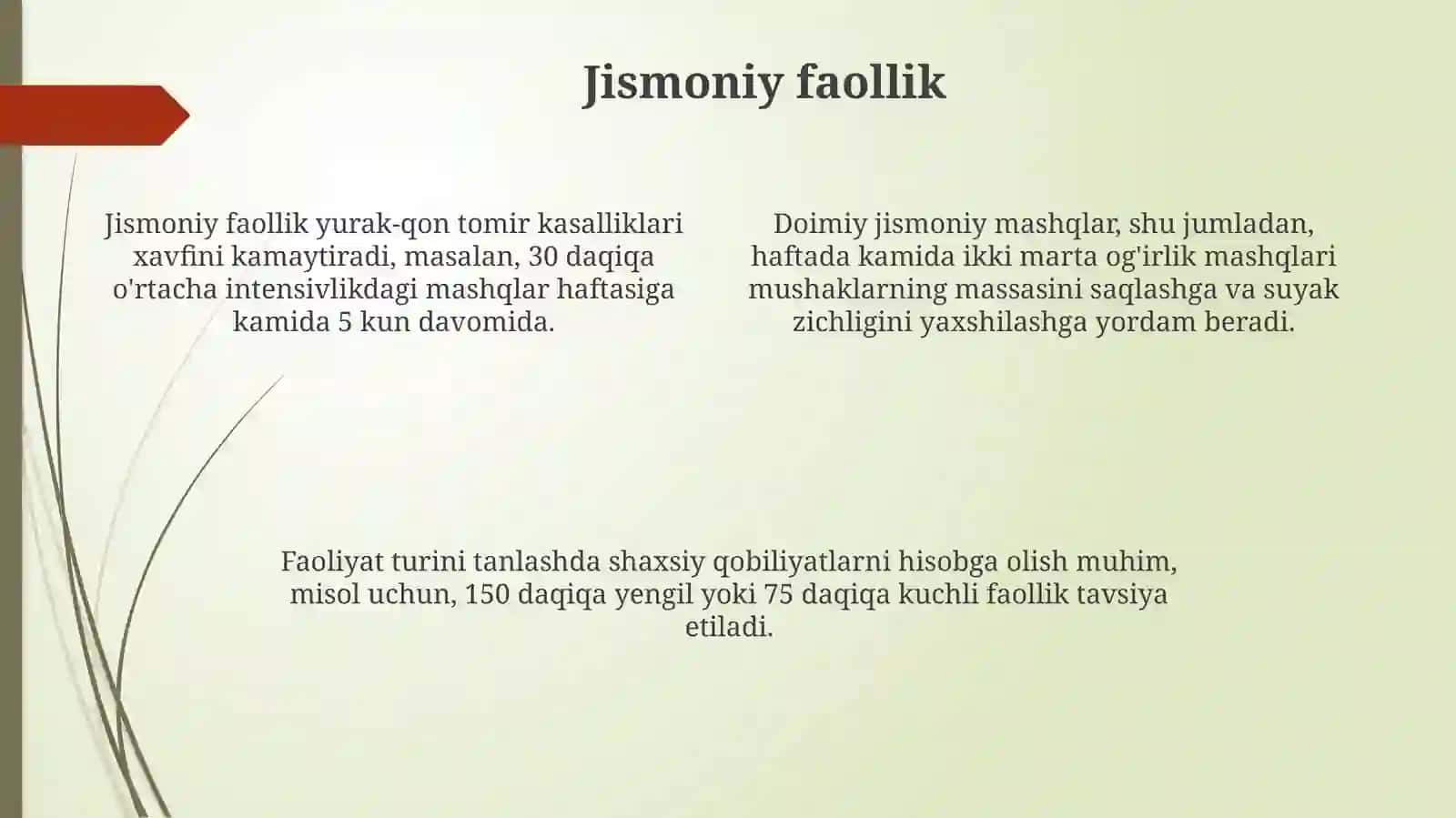 Sog'lom turmish tarzi 4