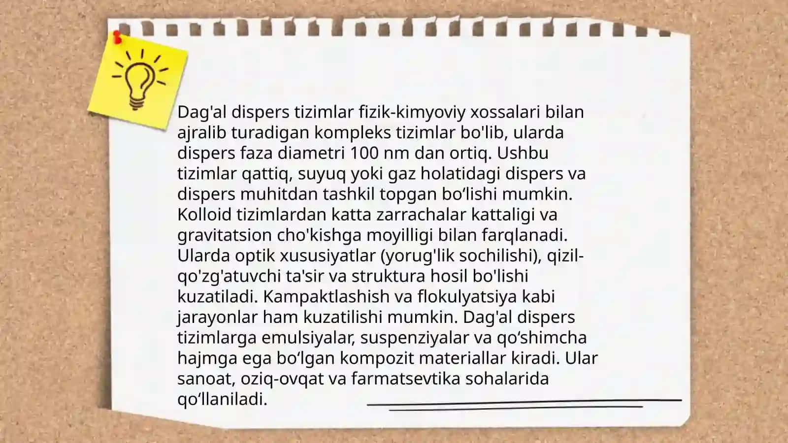 Dag'al dispers sistemalarni xossalari va ularni tibbiyot va farmakologiyada ishlatilishi 4