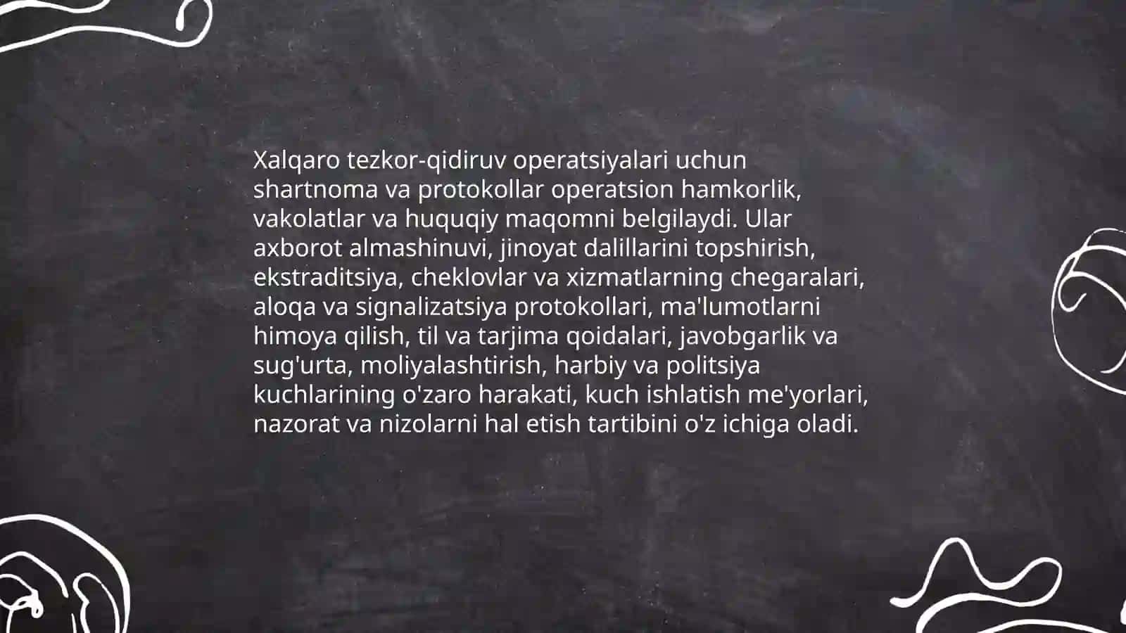 Tezkor-qidiruv faoliyatiga taalluqli xalqaro hujjatlar 4