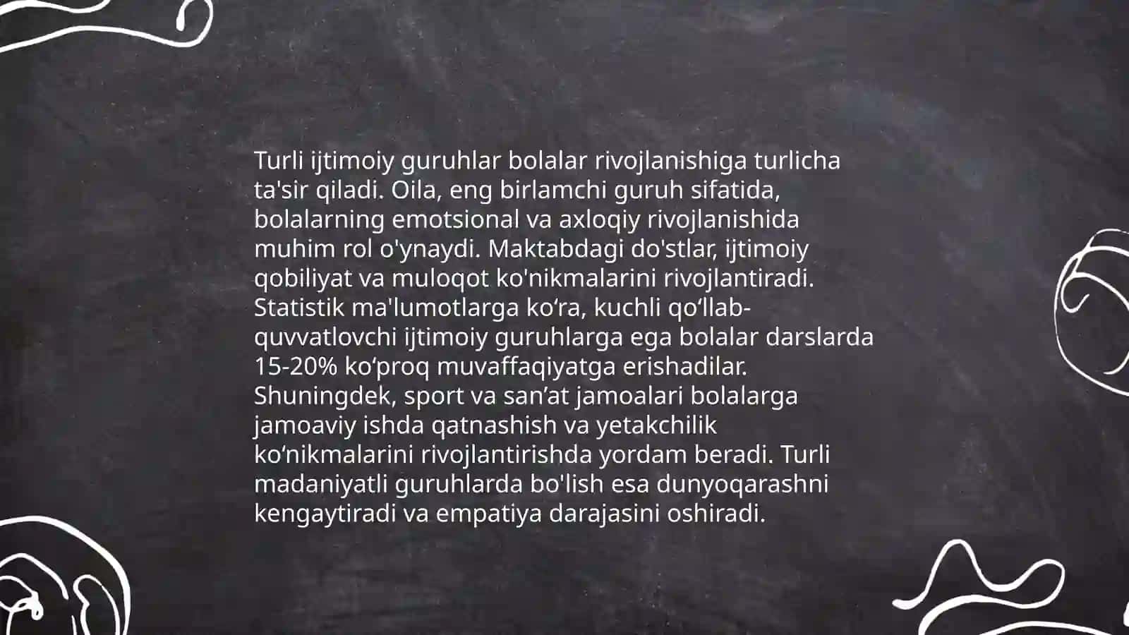 Ijtimoiy muhitning bolalar ruhiyatiga ta'siri 4