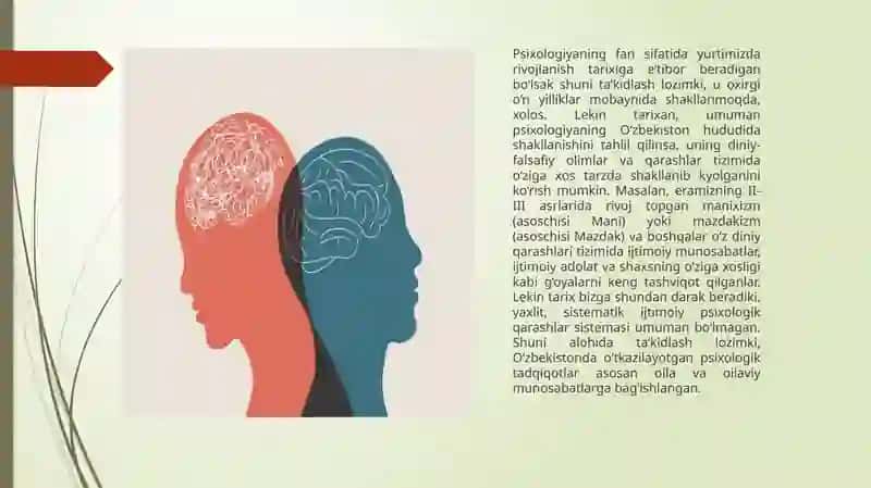 O’zbekistonda psixologiya fanining rivojlanishi tarixi 4