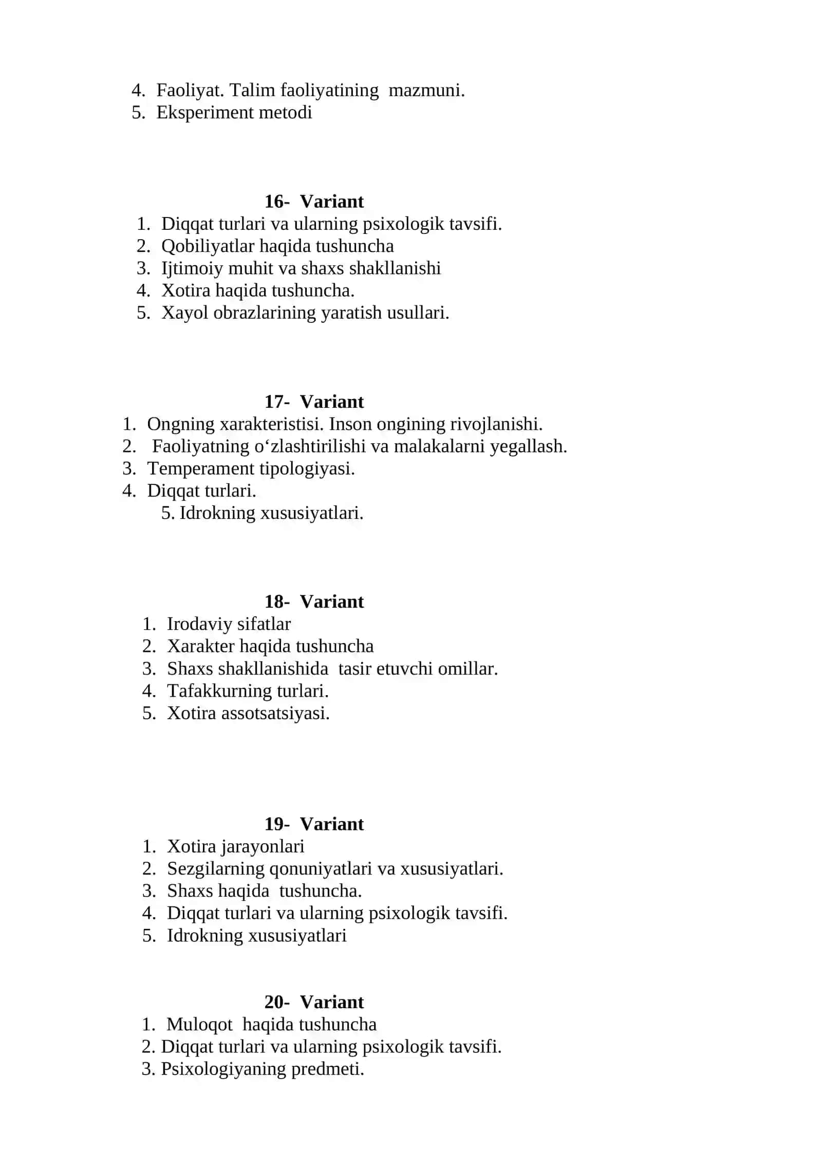 Psixologiya fanining predmeti 4
