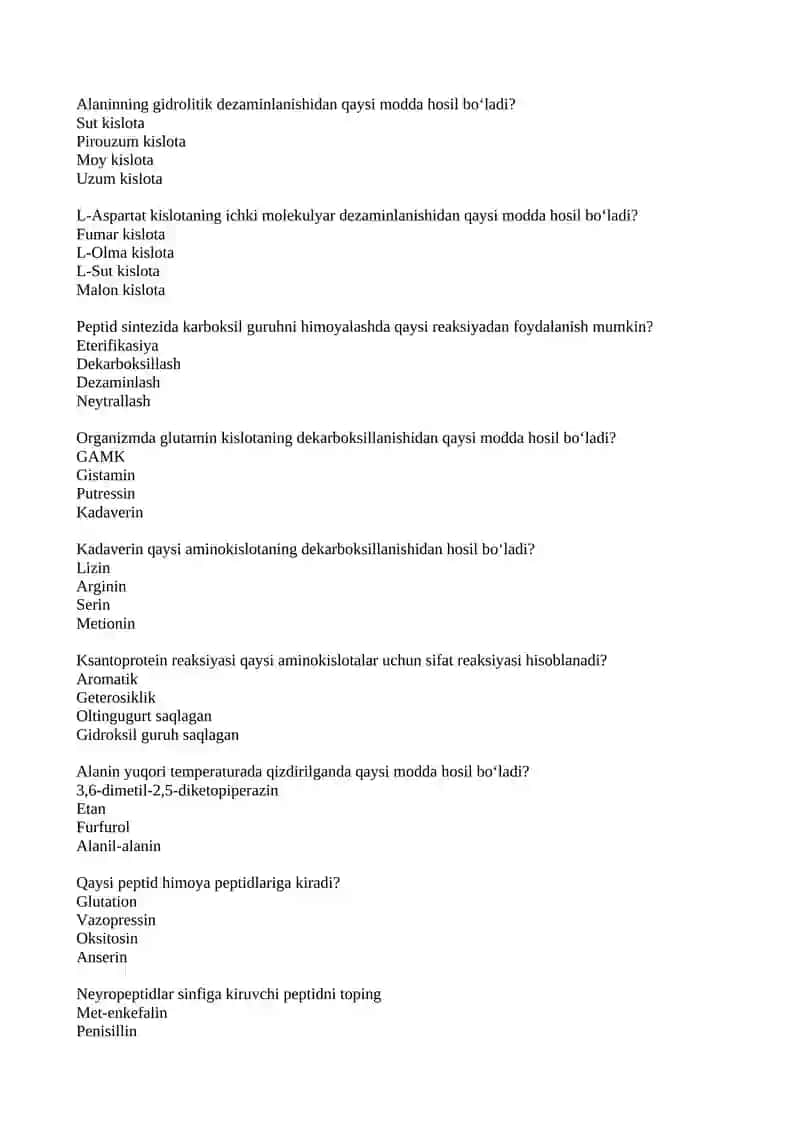 BIOORGANIK KIMYO 4