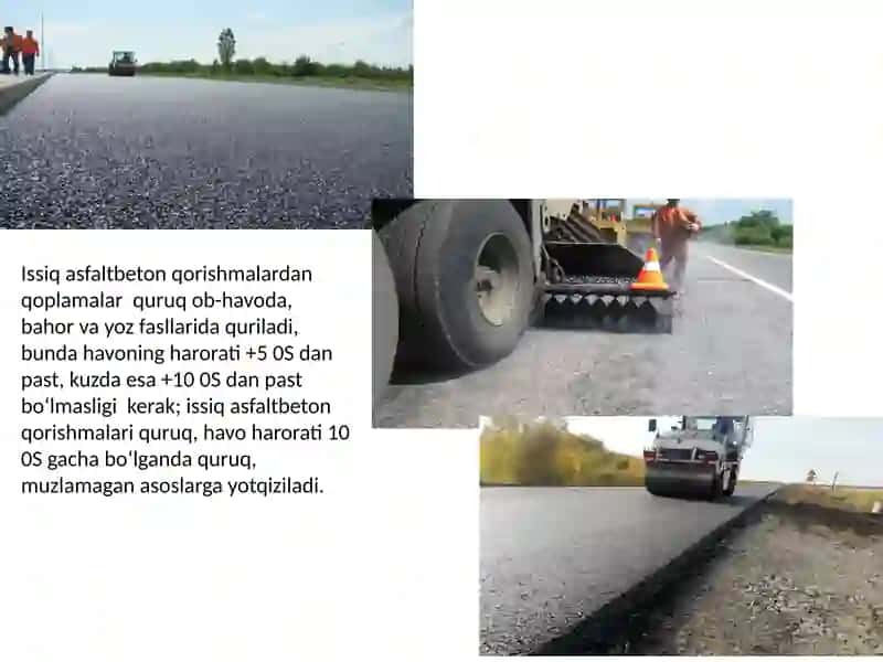 ASFALTBETON VA SEMENTBETONQOPLAMALARINI QURISH 4