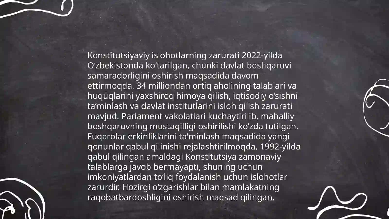 Konstitutsiyaviy islohotlar va ularning mazmun mohiyati 4