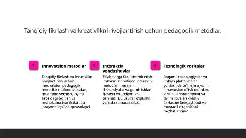Tanqidiy pedagogika va ta'limdagi kreativyon 4