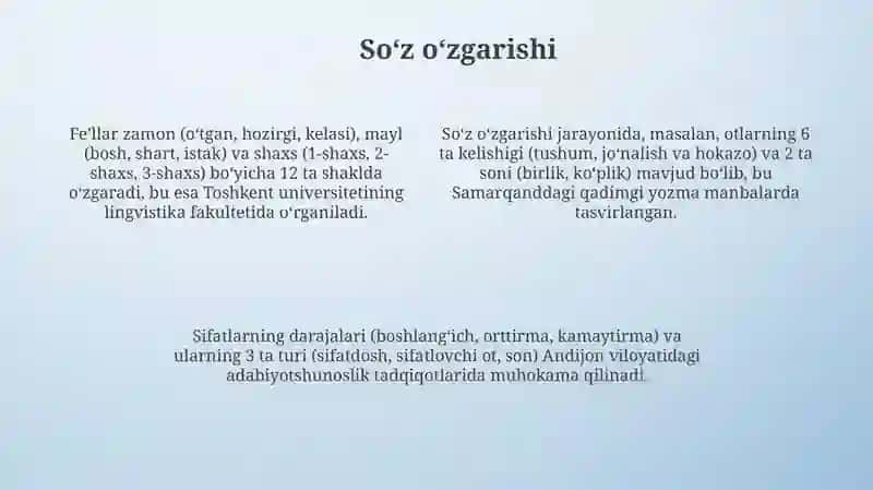 Ôzbek tilida soʻz yasalishi 4