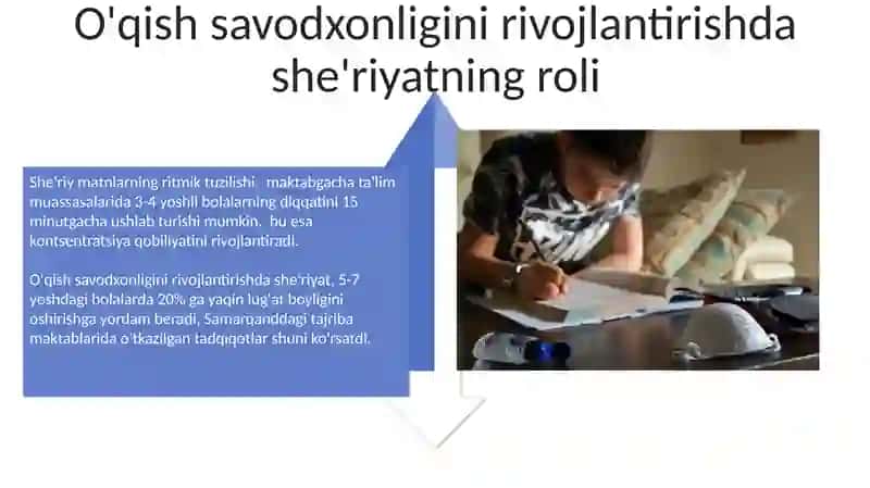 Ona tili va oʻqish savodxonligi darslarida she'riy asarlarni oʻrganish metodikasi 4