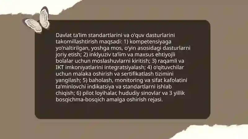Maktabgacha taʼlim tizimini rivojlantirishning ustuvor yoʻnalishlari 4