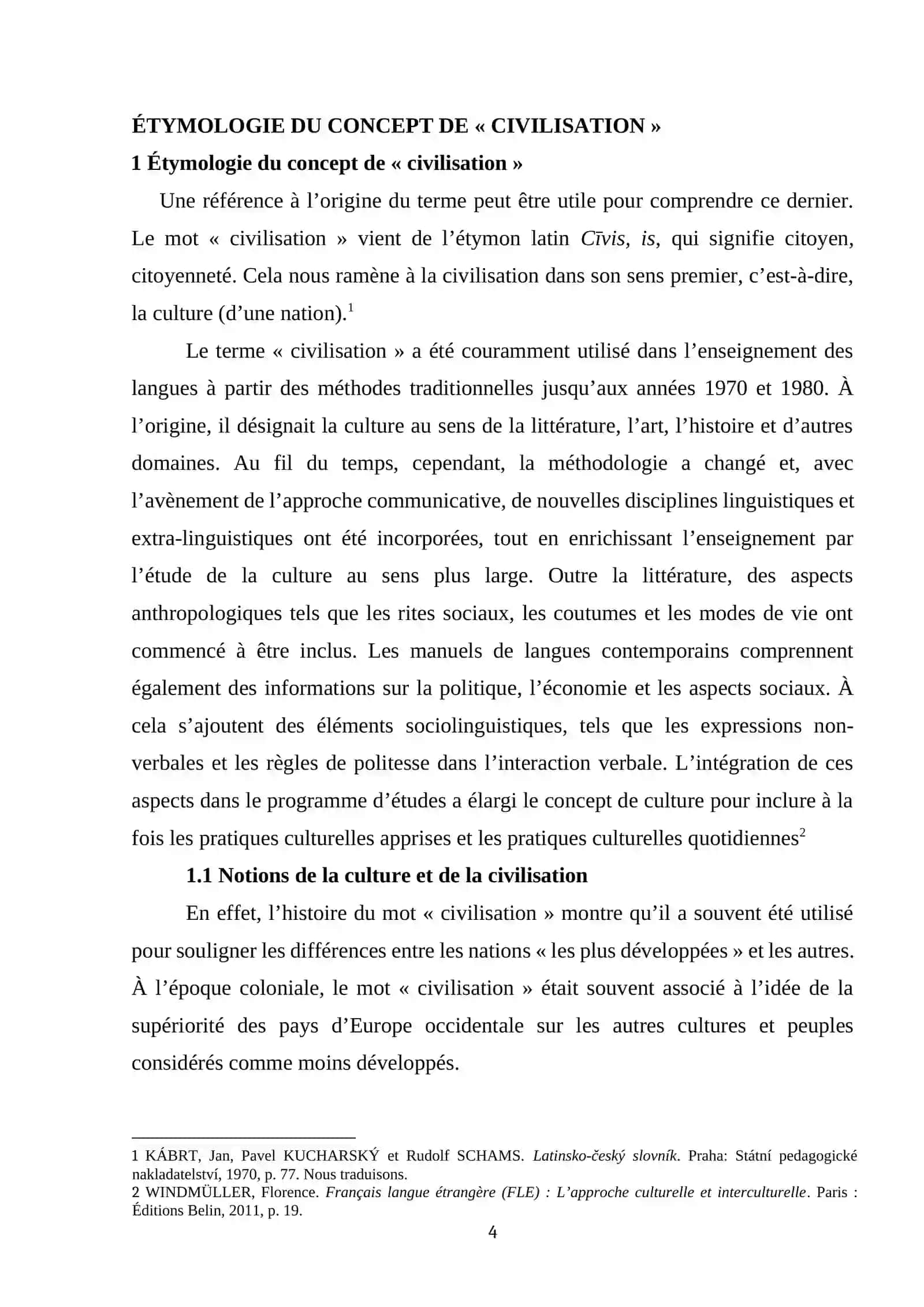 L’ENSEIGNEMENT DE LA CIVILISATION FRANÇAISE DANS LES COURS DE FLE 4