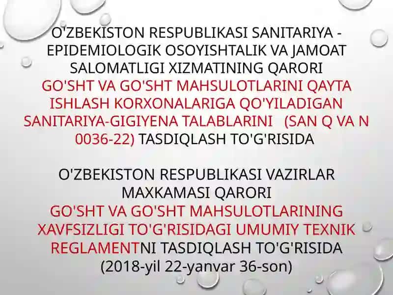 Go'sht va go'sht mahsulotlarini gigiyenik baholash 4