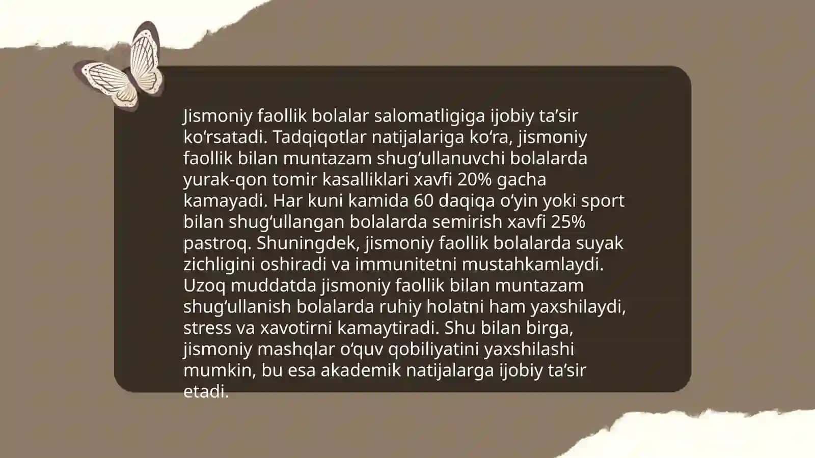 Maktab yoshidagi bolalarni salomatligini ximoya qilish 4