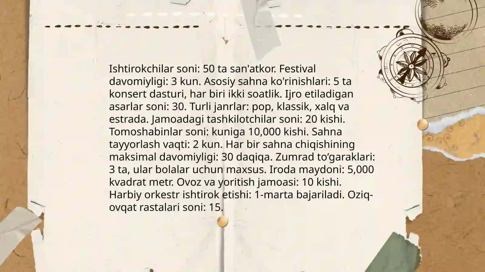 Sharq taronalari xalqaro musiqa festivali dunyo mumtoz musiqalarining axborot manbasi sifatida 4