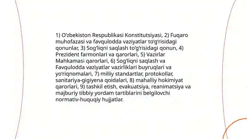 Fuqaro muhofazasi tibbiyot xizmati, vazifasi, tashkiliy tamoyillar 4