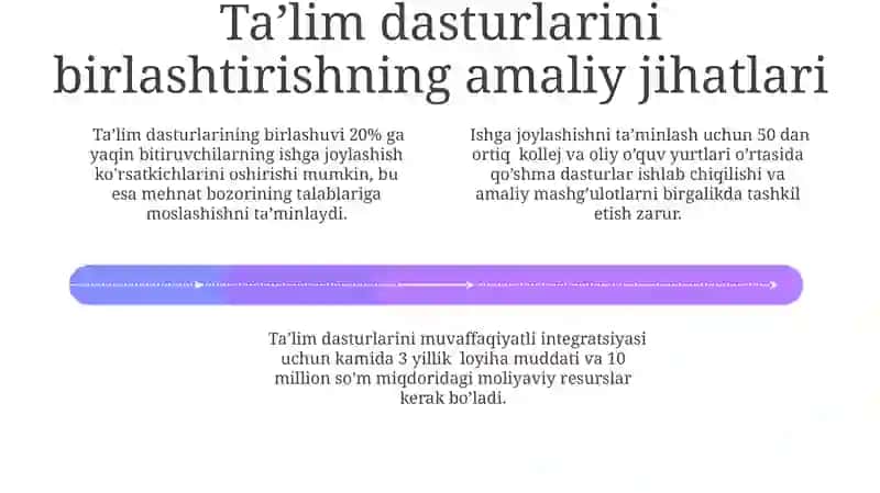 Kasb-hunar va oliy ta'limning integratsiyasi 4