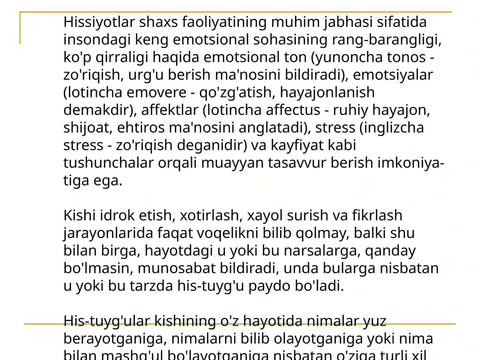 Ekstremal vaziyatlarda inson emotsinal-irodaviy xususiyatlarning o'rni 4