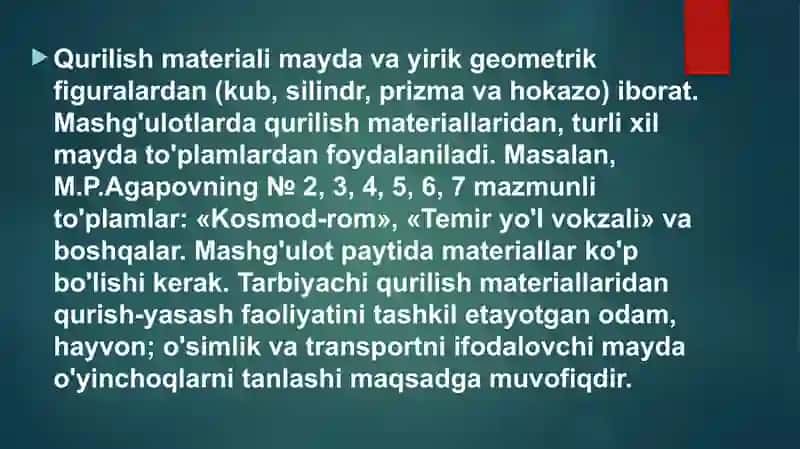 KATTAYOSHDAGI BOLALAR GURUHIDA QURISH-YASASH MASHG‘ULOTLARI 4