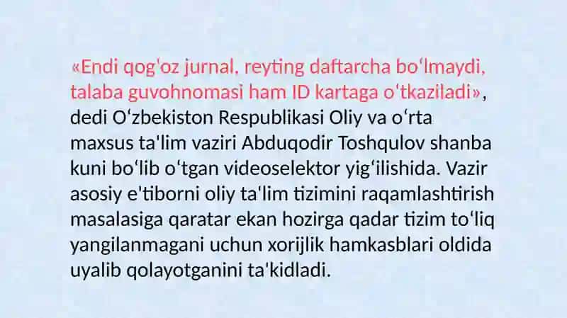 Kirishning ohanrabosi: kirishning boshqa ko‘rinishlari 4