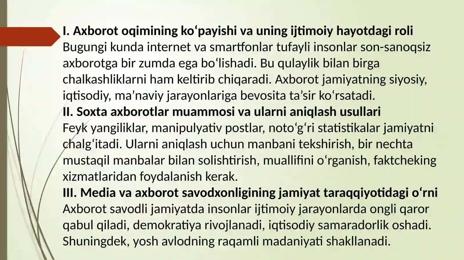 Media va axborot savodxonligi – raqamlashuv davrining asosiy talabi 4