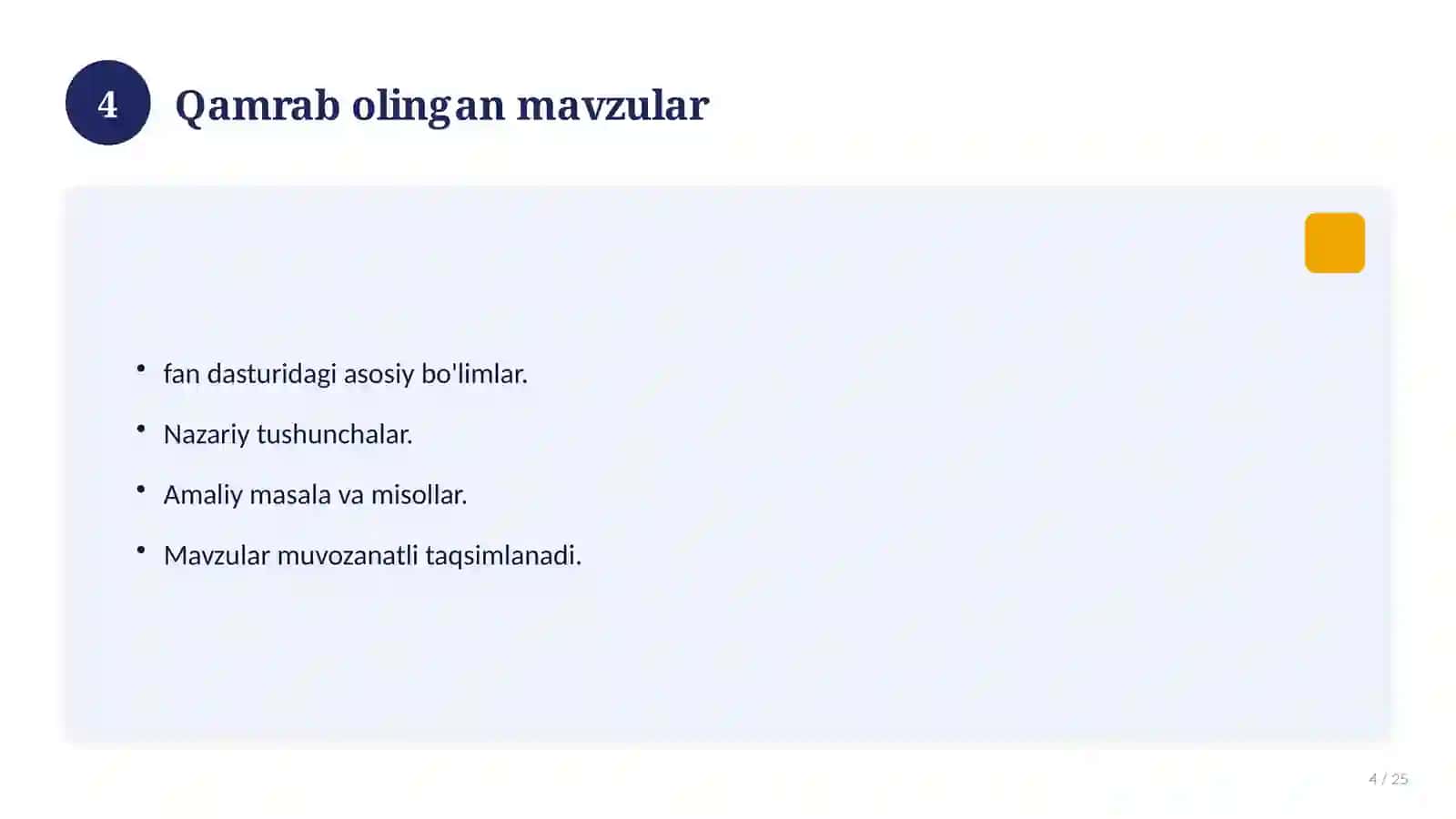 O'zbekiston tarixi fanidan 9-sinf test savollari to'plami 4
