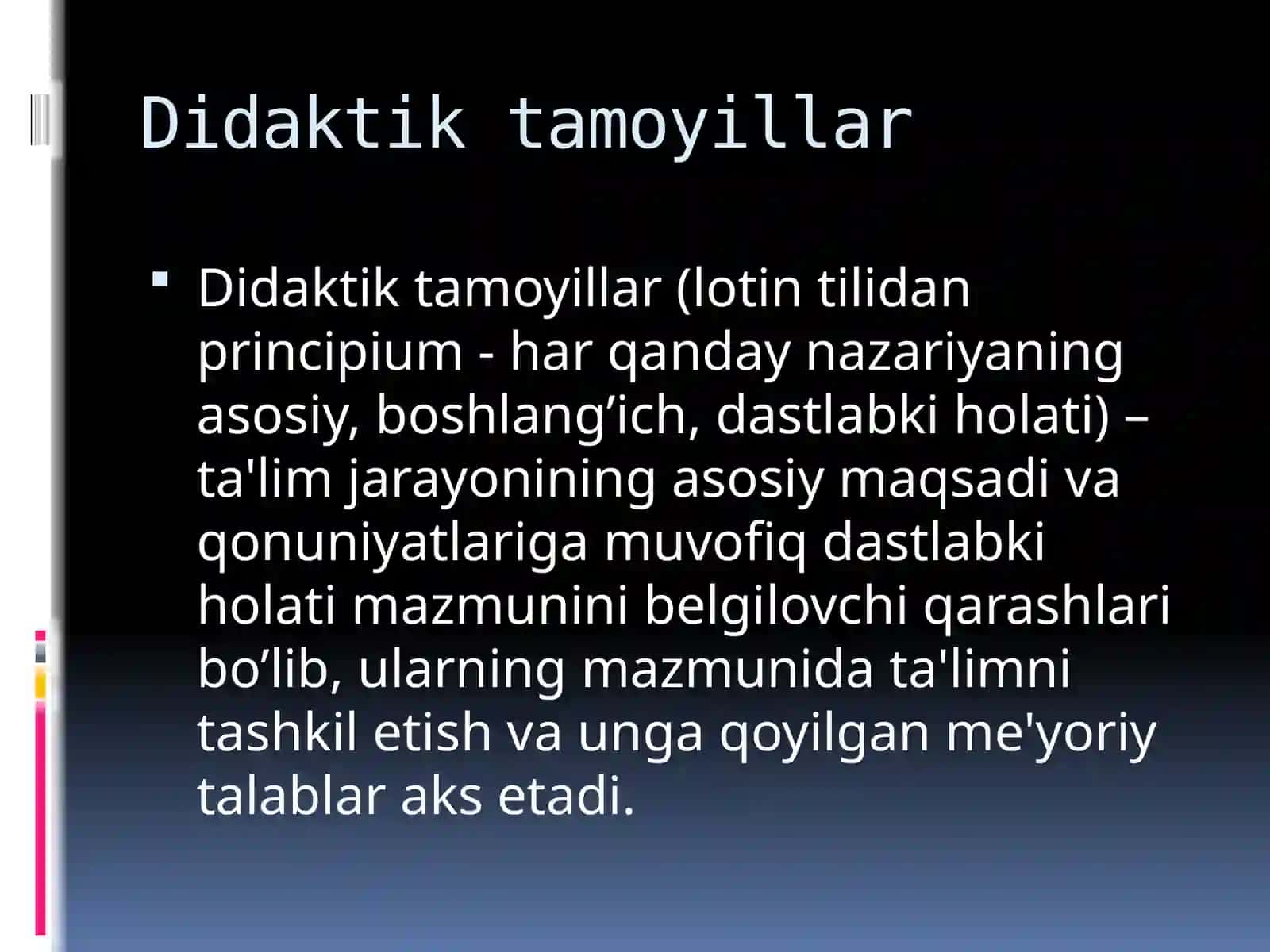 Didaktik tamoyillar 4
