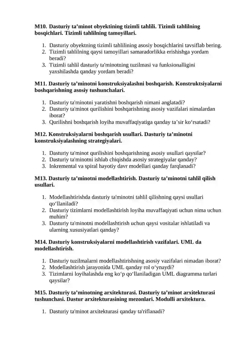 Dasturiy taʼminot qurilmasi va evolyutsiyasi 4