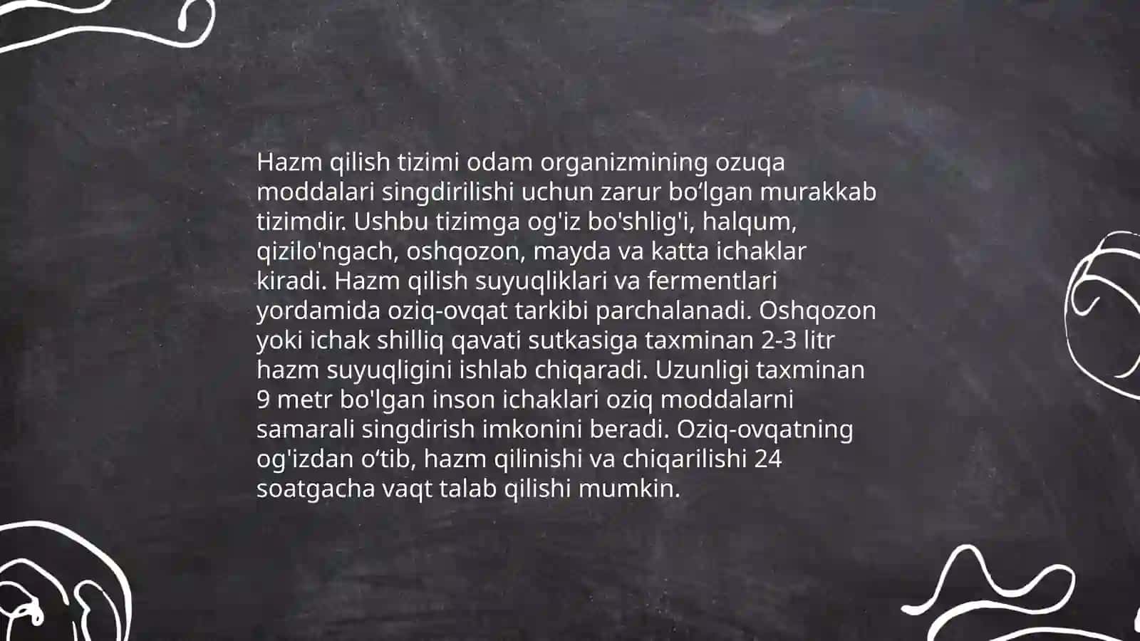 Oqsillar almashinuvi, hazimlanish va so'rilish 4