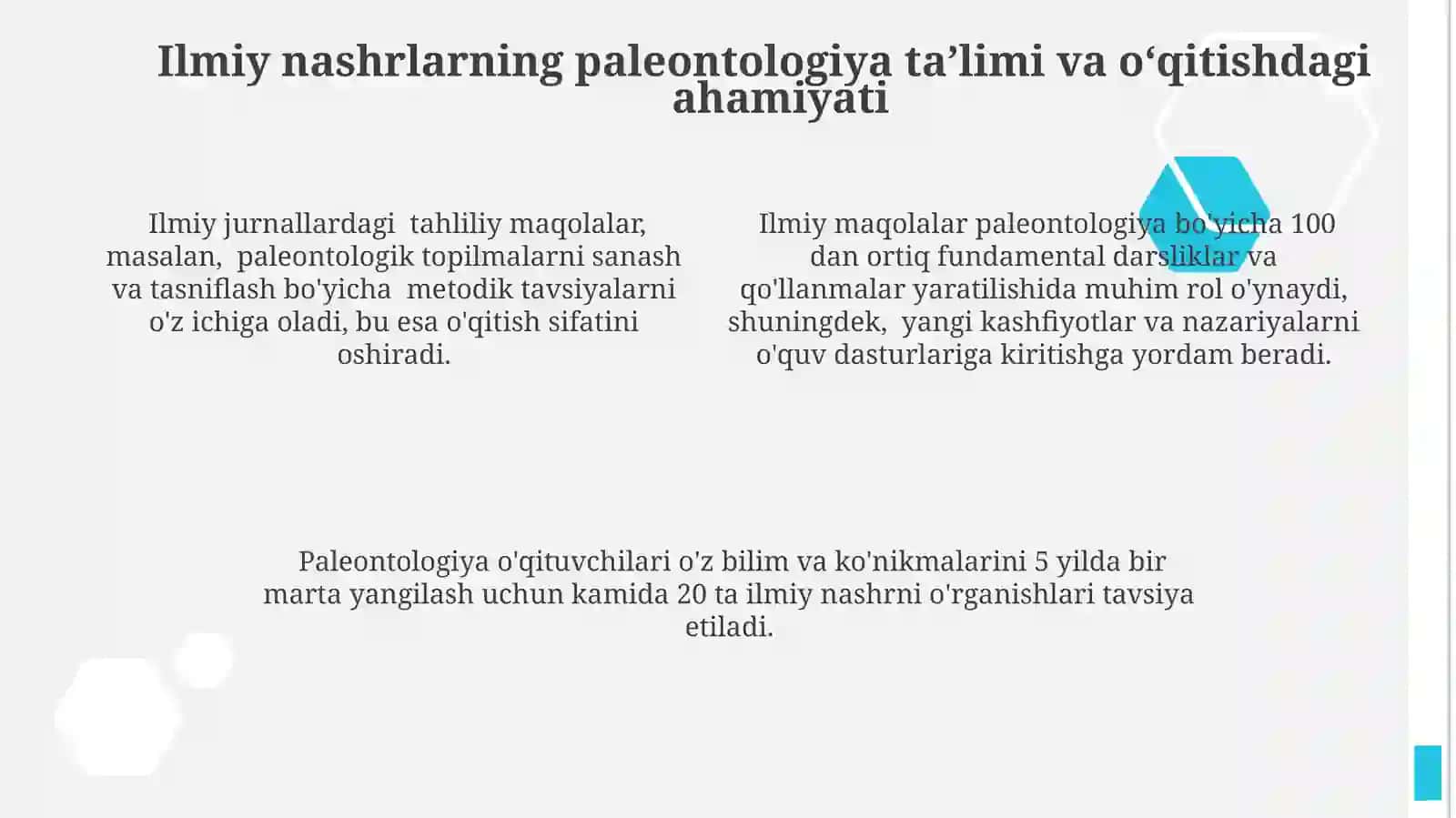 Dinshunoslik rivojida ilmiy nashrlar oʻrni 4