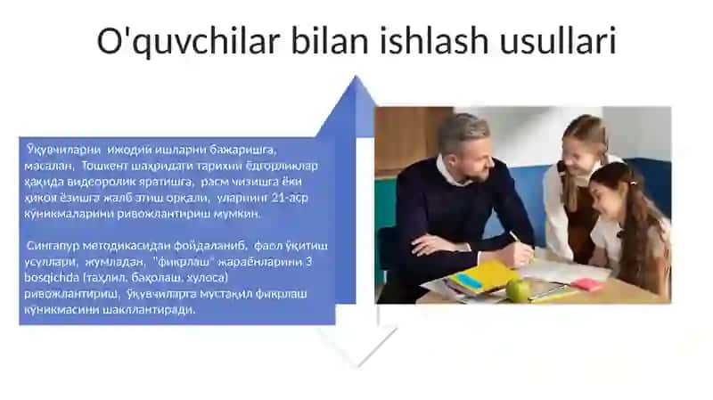 O'qituvchining professional rivojlanishi 4
