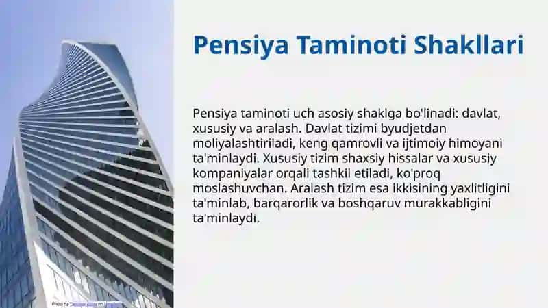 Pensiya Taminoti Tizimining Asosiy Prinsiplari 4