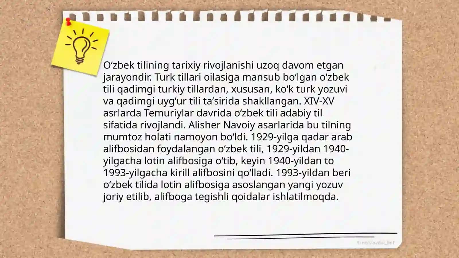 O‘zbek tili-Davlat tili.O‘zbek tilining imlo qoidalari.O‘zbek tilida so’z yasalishlari 4