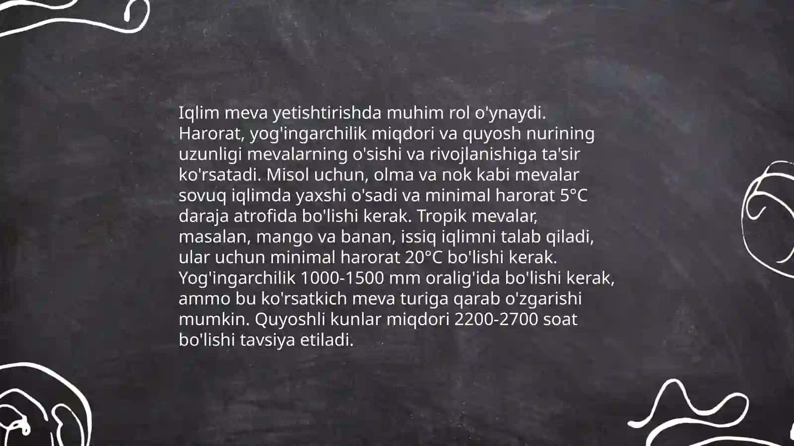 Danakli mevalarni yetishtirish va ularga shakl berish texnologiyasi 4