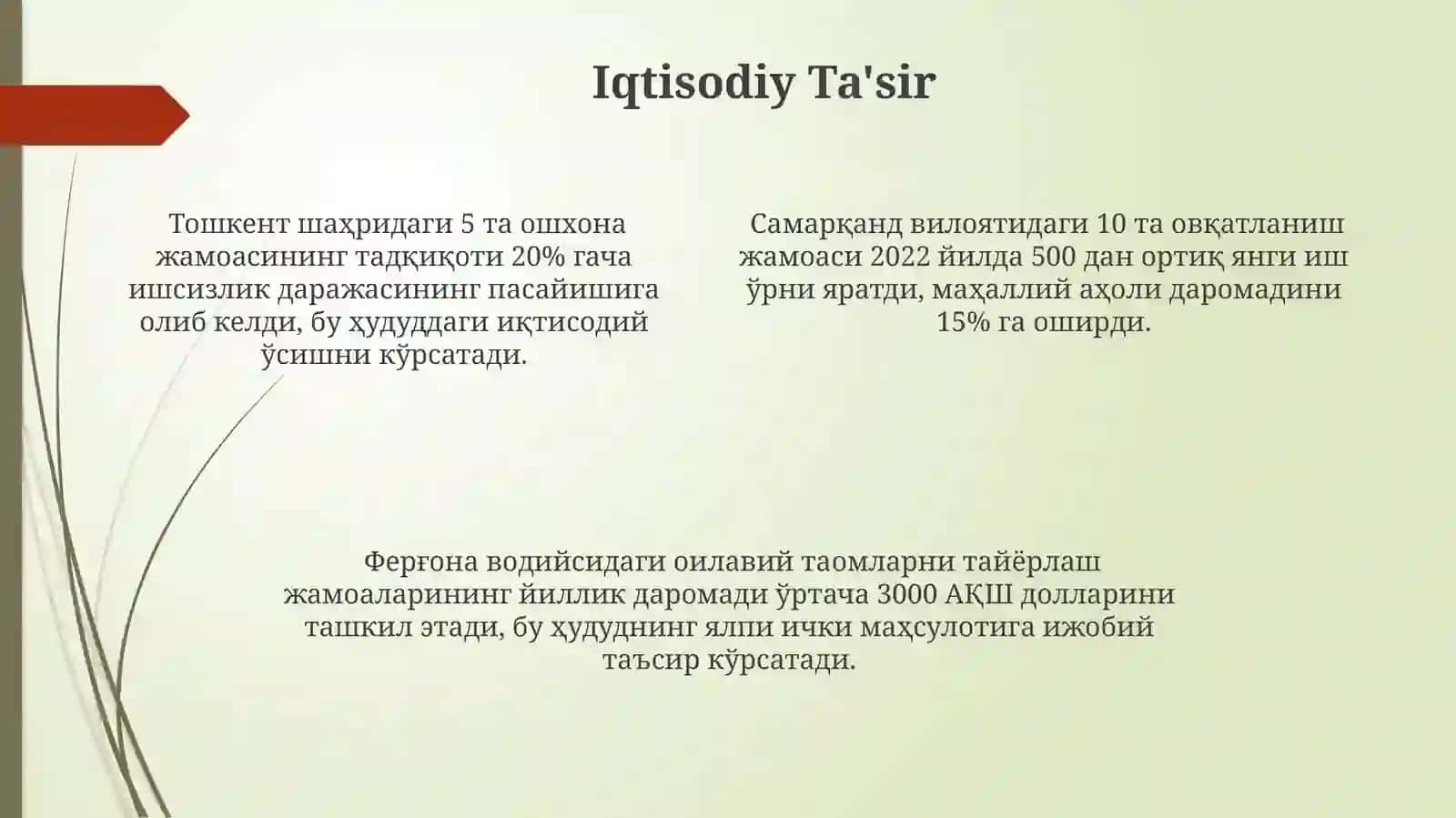 Dinning jamiyat integratsiyasiga va barqarorligiga ta'siri 4
