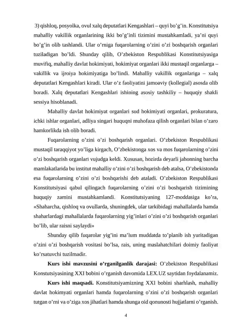 Mahalliy Davlat Hokimiyati Asoslari 4