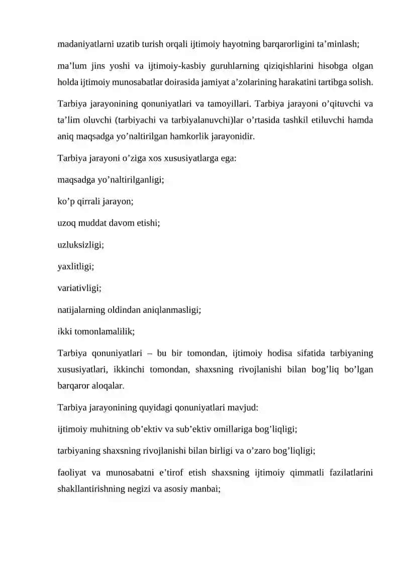 TARBIYA NAZARIYASI VA TARBIYA TURLARI. 4