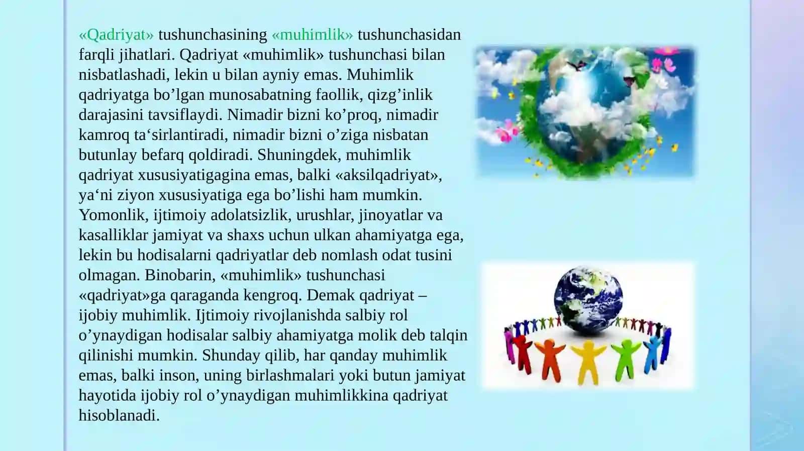 Qadriyatlar falsafasi(aksiologiya) 4