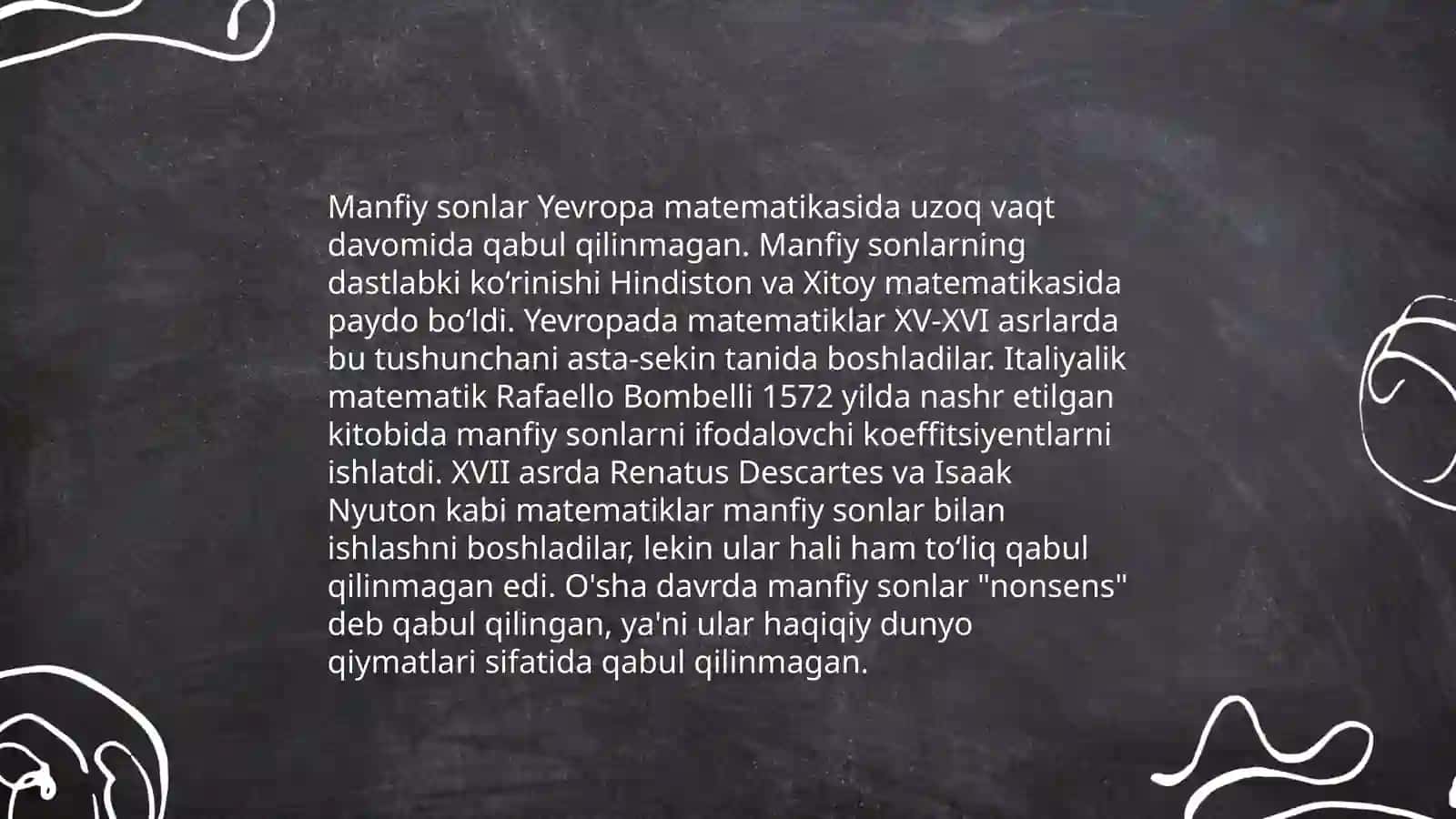 Hindiston matematikasida manfiy sonlar 4