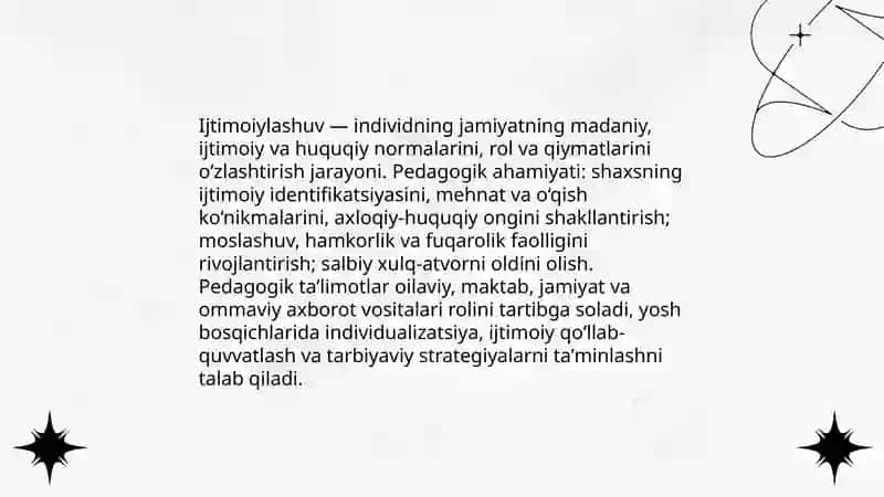 Ijtimoiy Pedagogika faning kategoriyalari va tamoyillari 4