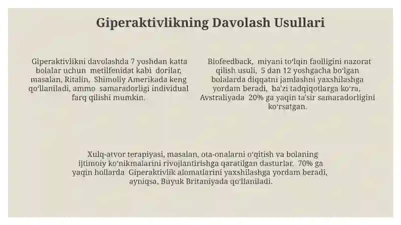 Giperaktiv bola 4