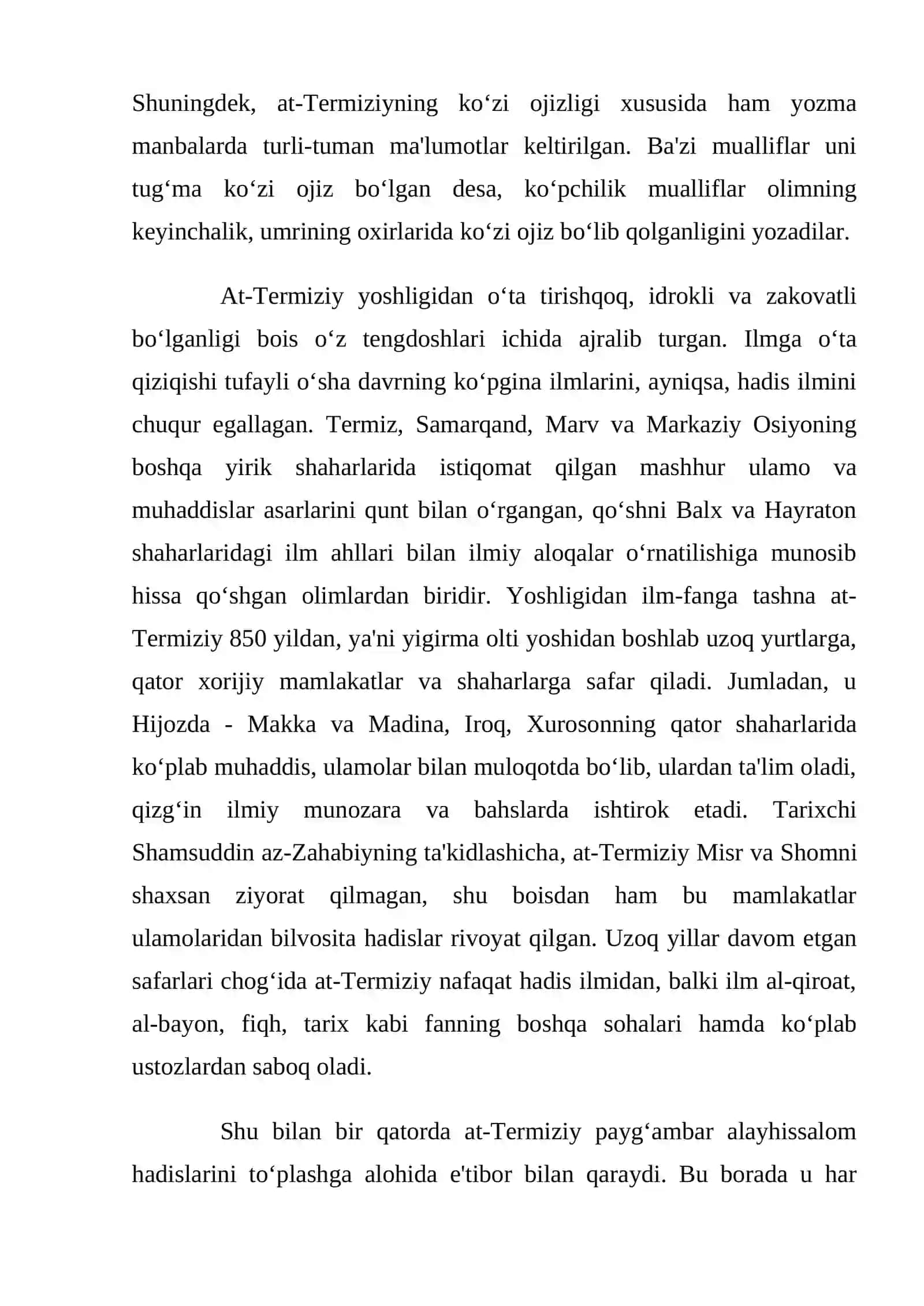 At-Termiziy asarlari 4