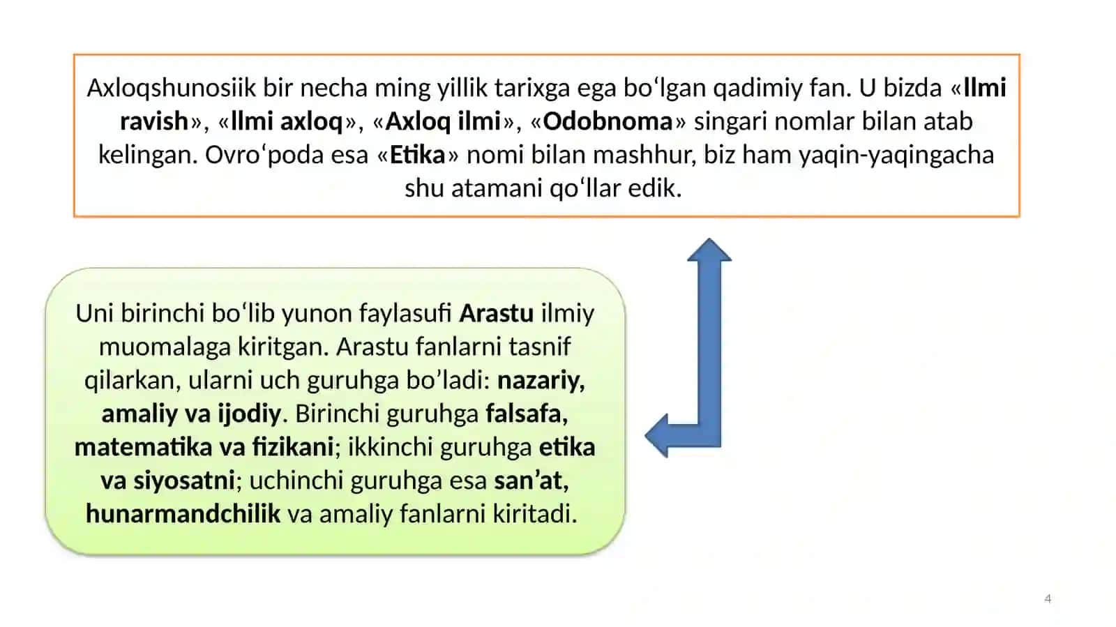 Etika fanining predmeti va mohiyati 4