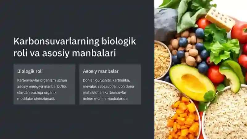 Oqsillarning biologik roli va asosiy manbalari 4