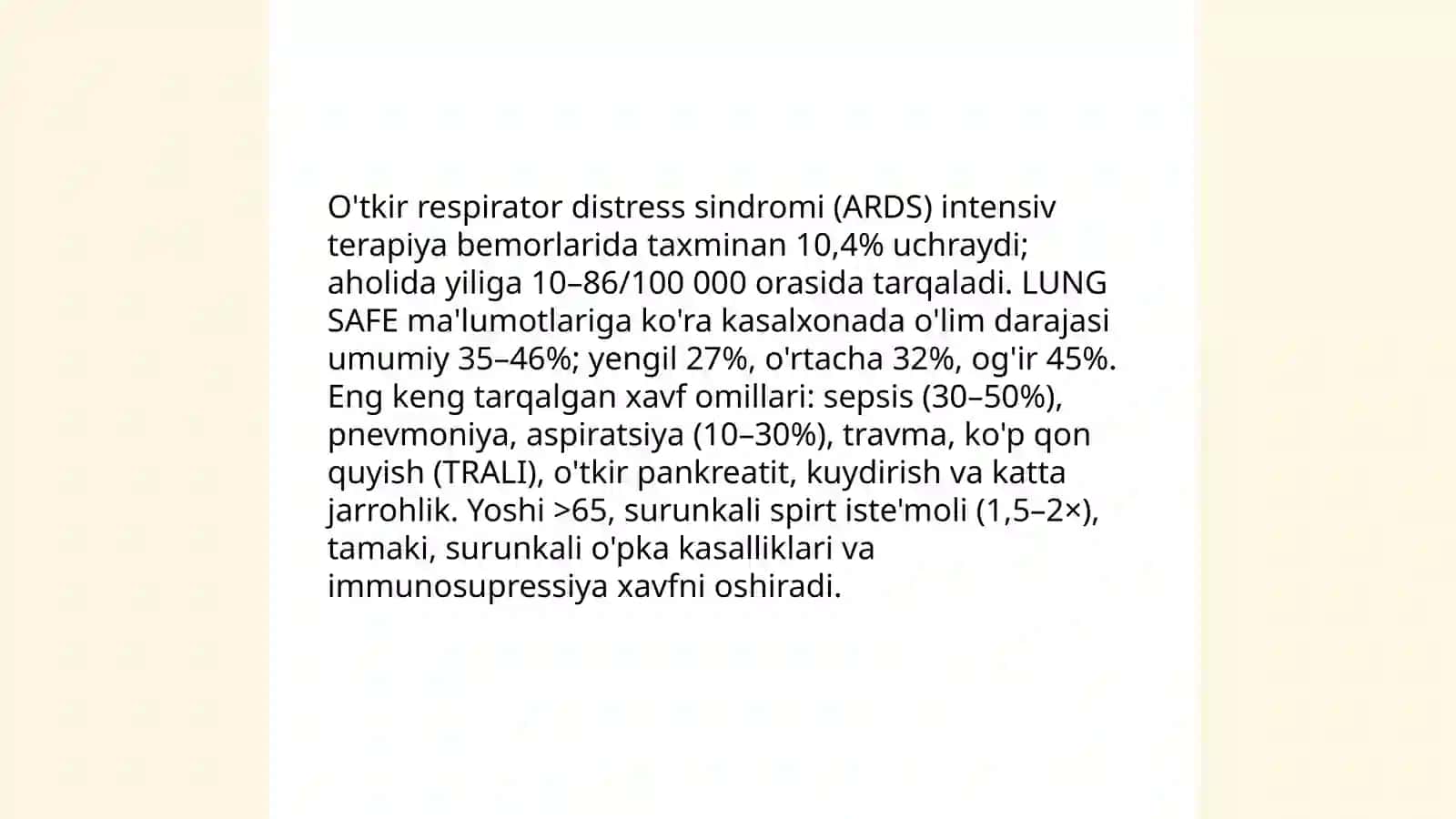 O'tkir respirator distress sindromi 4