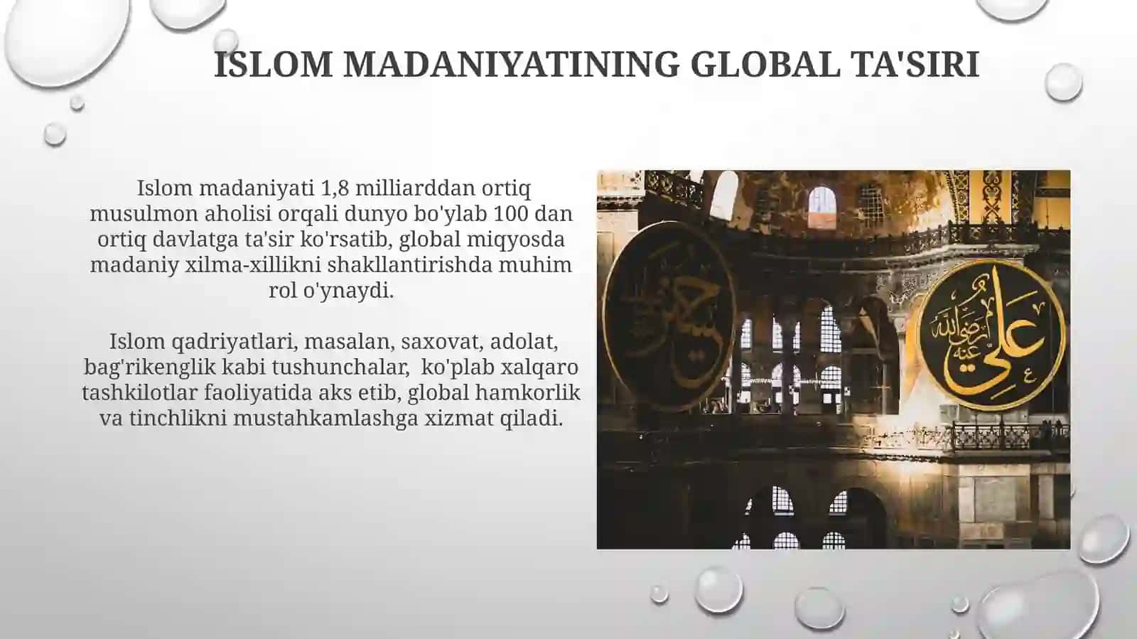 Islom qadriyatlarining zamonaviy davrdagi ahamiyati 4